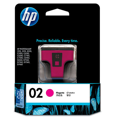 Mực in HP 02 Magenta Ink Cartridge (C8772WA)